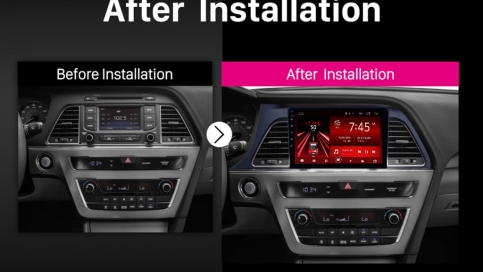 Màn hình DVD Android xe Hyundai Sonata 2015 - 2020 | Gotech GT8 Max